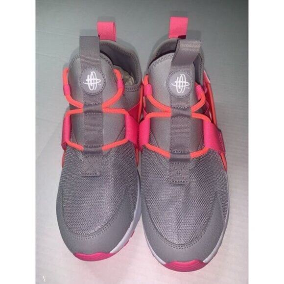 Nike Air Huarache City Low Womens‎ Sneakers Size 6.5 Atmosphere Grey/Hot Punch - Picture 7 of 11